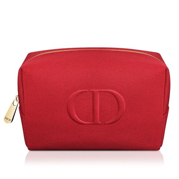 Red Dior cosmetics bag - Picture 1 of 6